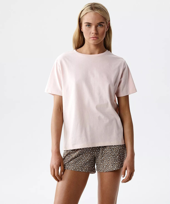 Atlantic NMP-507 női pizsama 100% pamut peach