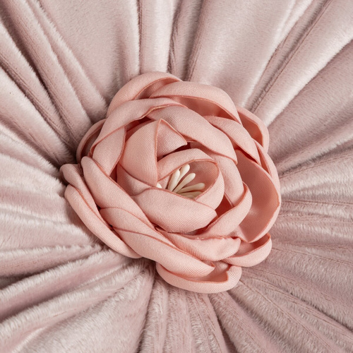 Flores Eurofirany virág alakú díszpárna Ø40 cm pink