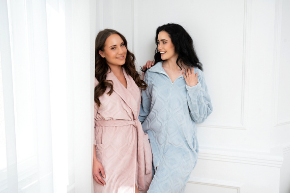 Arena Női fürdőköpeny Italian Fashion - kék