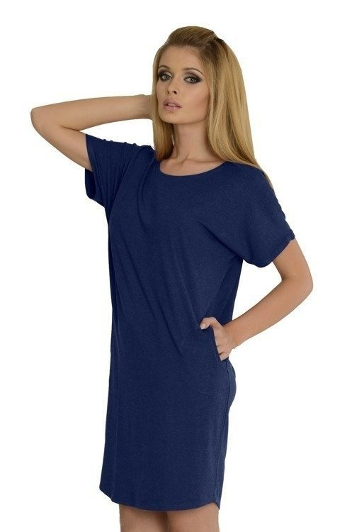 523 Paula hálóing kr. ujj - világos melange