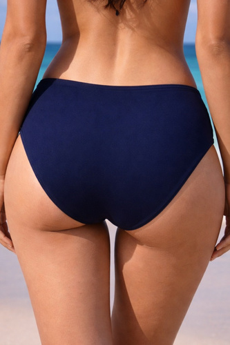Magas derekú bikini alsó Blue Panther II 20007 Mediolano kék