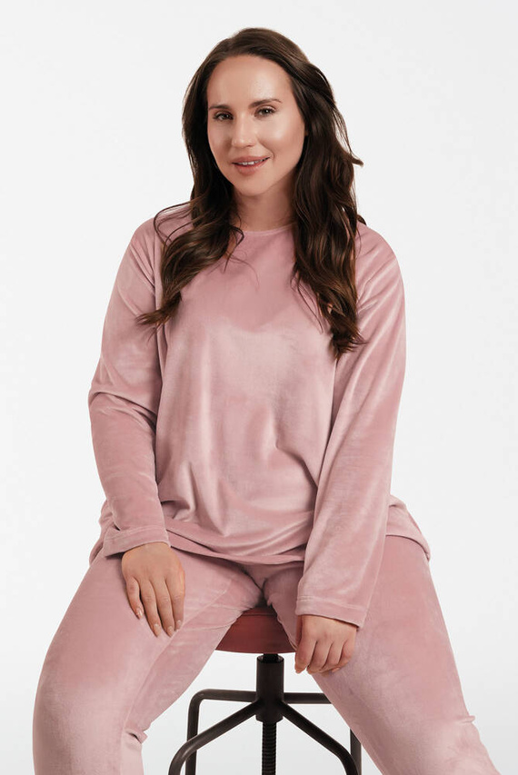 Akara női szett olasz divat - púderrózsaszín