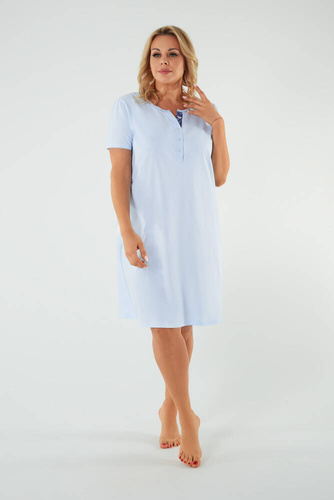 Női hálóing és szoptatós ruha olasz divat - kék