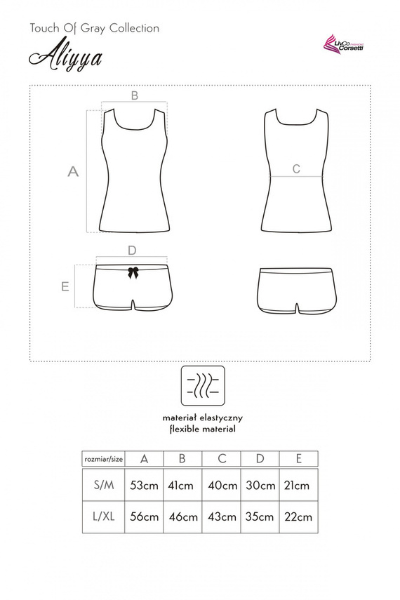 Aliyya LC 90370 Női szett LivCo Corsetti Fashion