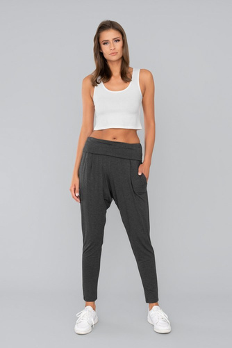 Szürke női nadrág Italian Fashion - sötét melange