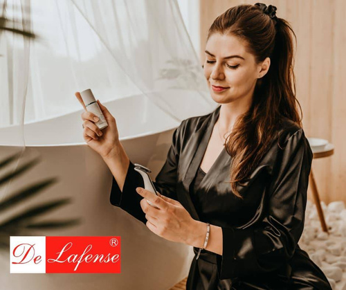 797 Classic Forex női köntös - fekete