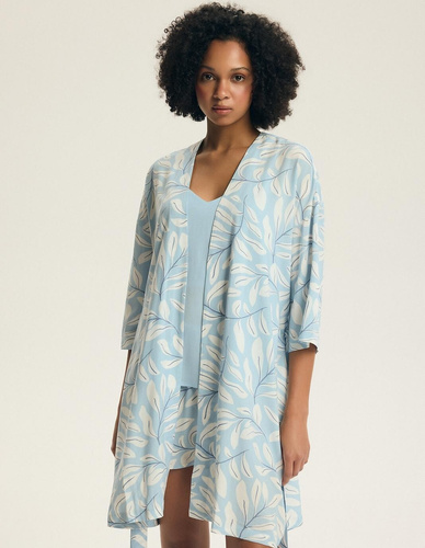 Női köntös 44483 Estes 100% viszkóz 3/4 ujj