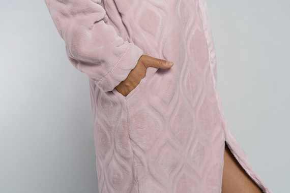 Arena Női fürdőköpeny Italian Fashion - púderrózsaszín