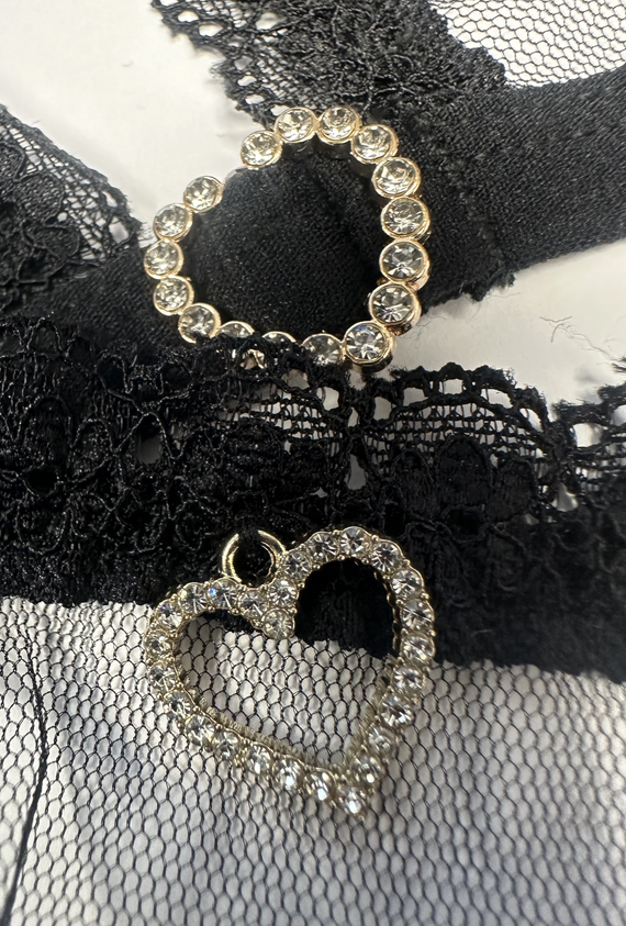 Belissana Set Black Passion black - elegáns fehérnemű szett nőknek