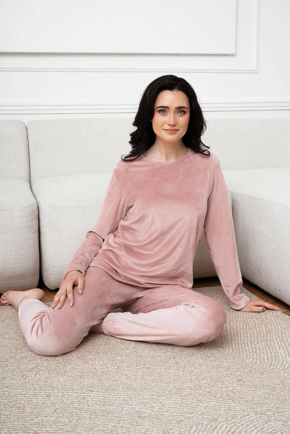 Akara női szett olasz divat - púderrózsaszín