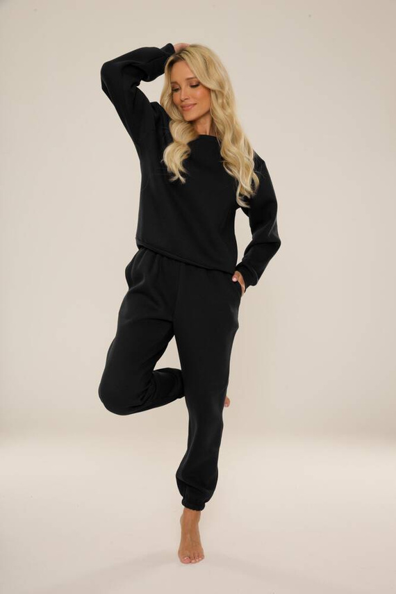 812 Indigo forex női tréningruha - fekete