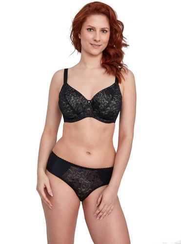 BS 004 Cleo Soft Gaia melltartó - Fekete