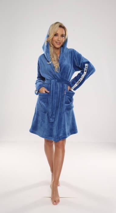 626 Abigail Női rövid köntös Forex - denim