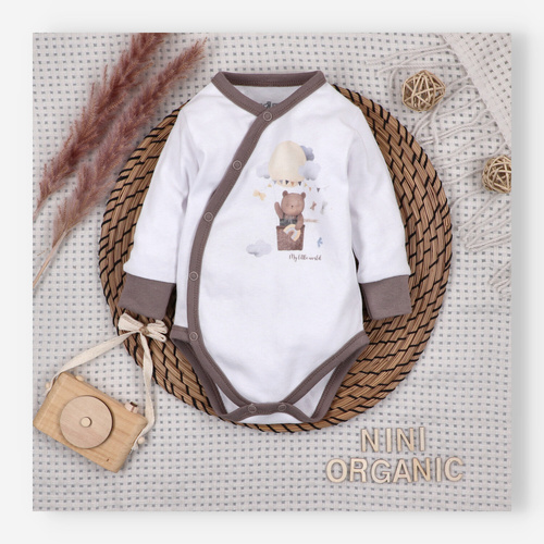 Nini Balloon Friends body 100% organikus pamut, Lengyelországban gyártva