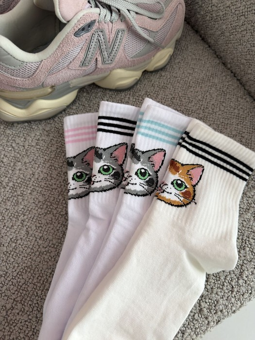 Milena  0200-211 női pamut zokni – bordázott, kényelmes mindennapra white 1