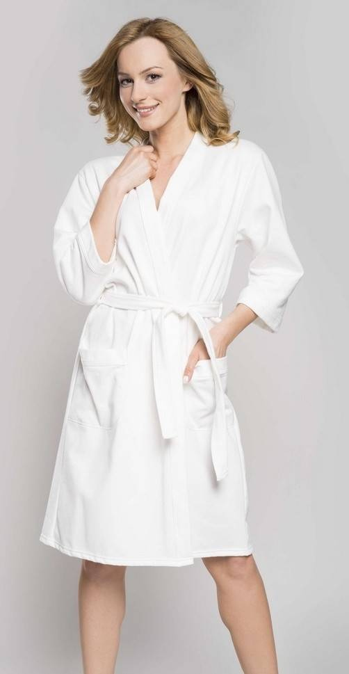 Kalia Női 3/4 ujjú fürdőköpeny Olasz divat - rózsaszín