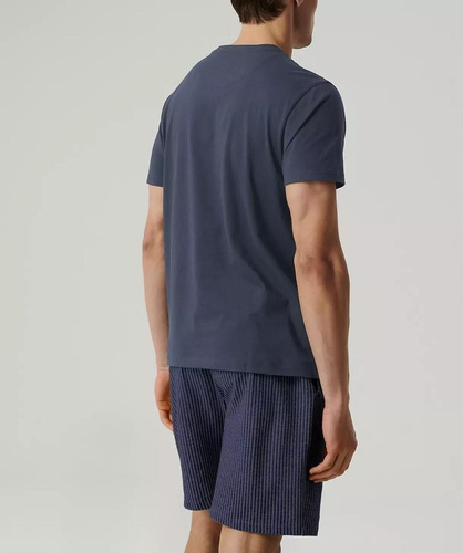 Atlantic NMP-381 férfi nyári pizsama pamut peach effect