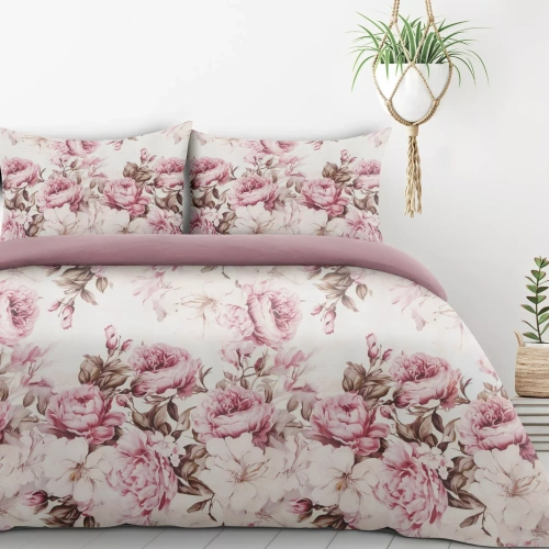 Peony1 Design 91 ágynemű virágmintás kétoldalas puha cipzáras