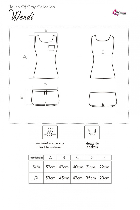 Wendi LC 90371 Női szett LivCo Corsetti Fashion
