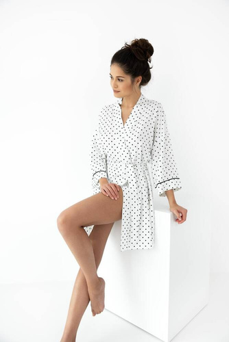 Elif Szlafrok damski Sensis - śmietankowy