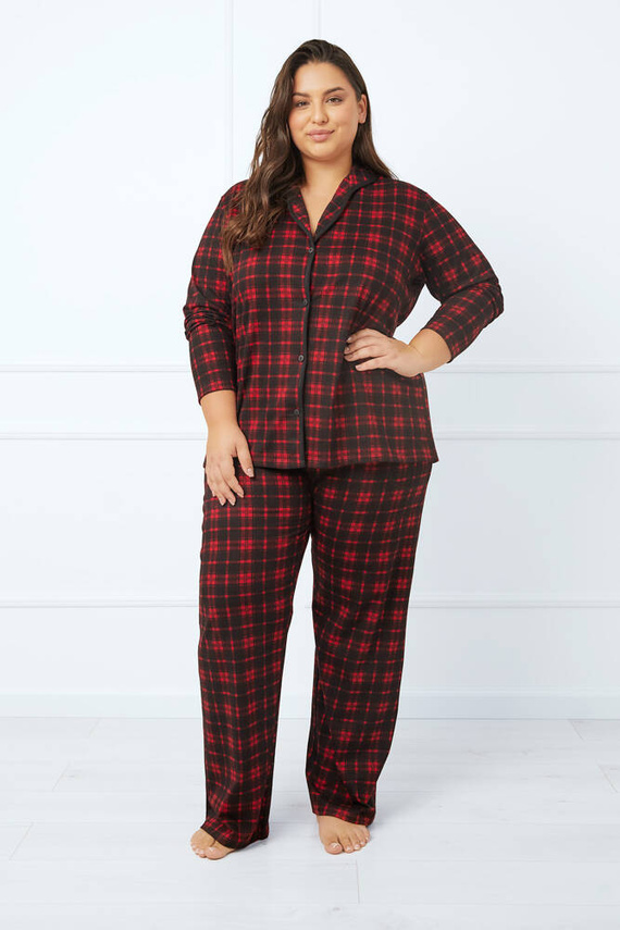 Nicola Női pizsama hosszú ujjú, hosszú nadrág olasz divat - nyomtatás