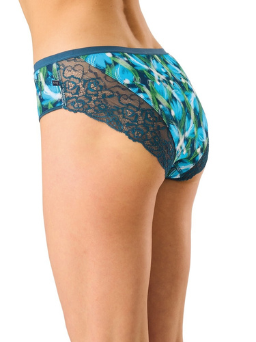 Key LPC 572 női midi bikini bugyi pamutból csipkével – 2 db-os csomag