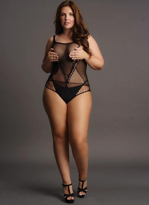Body DES018 Le Désir érzéki body geometriai kivágásokkal