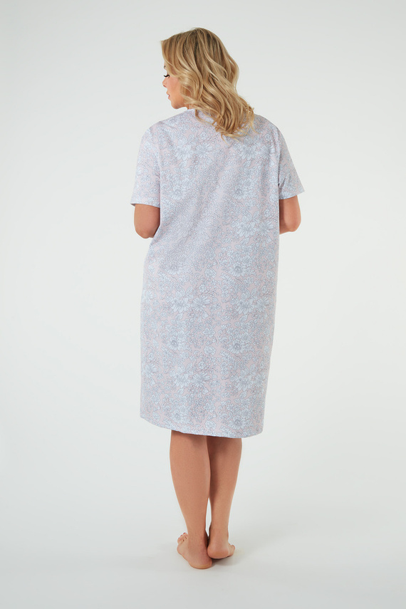 Candela hálóing, rövid ujjú Olasz divat - nyomtatás