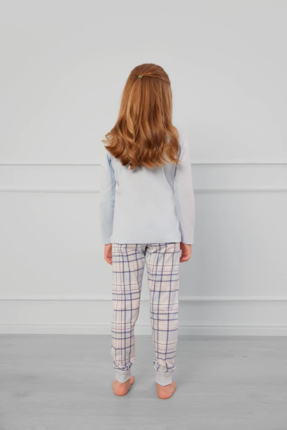 Katrin Lány pizsama Italian Fashion - kék/print