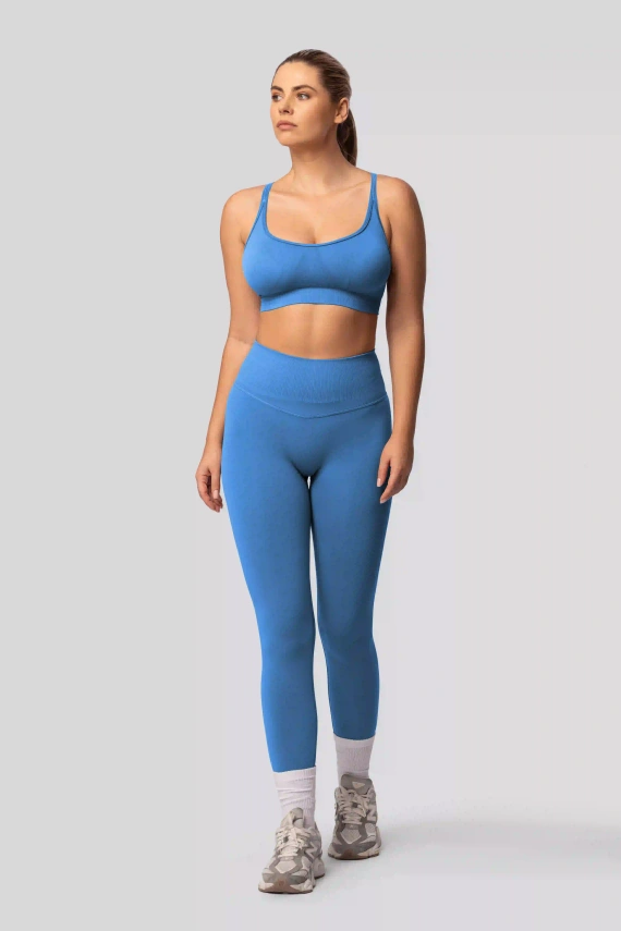 Spaio PRO push-up leggings magas derék alakformáló nem átlátszó ice blue