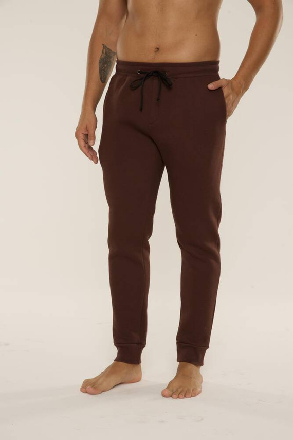 813 Indigo Férfi edzőruha a De Lafense-től - csokoládé