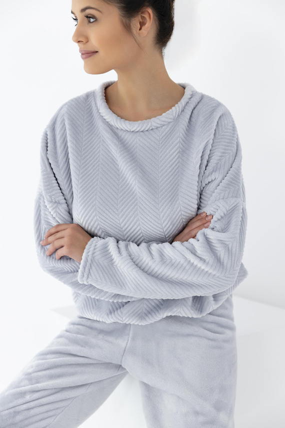 Esme Soft Sensis női pizsama - szürke