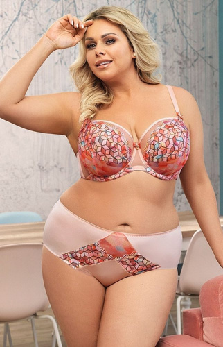 K 558 Rainbow puha melltartó Gorsenia - őszibarack