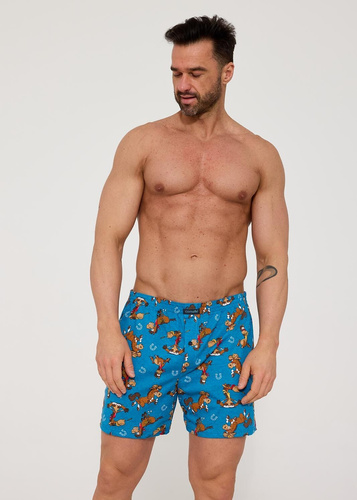 Cornette Classic 011/191 Horses férfi boxeralsó – laza szabású pamut boxer