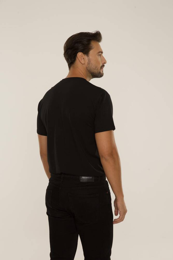 828 Chandler póló De Lafense - fekete