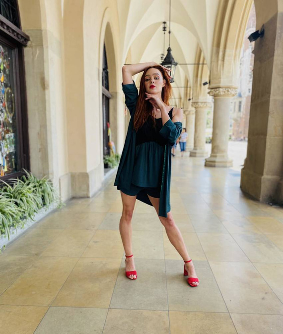 612 Artemise Női pizsama Forex - zöld