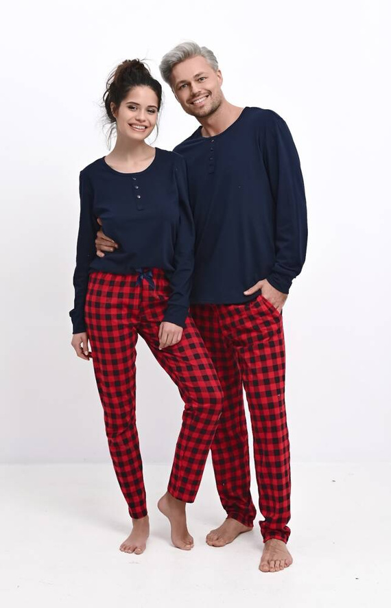 Sensis Louie Férfi pizsama - tengerészkék