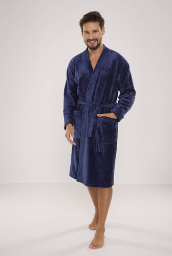 391 Hugo férfi fürdőköpeny De lafense - denim