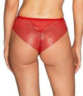 2128/B Ava női bikini alsó - piros