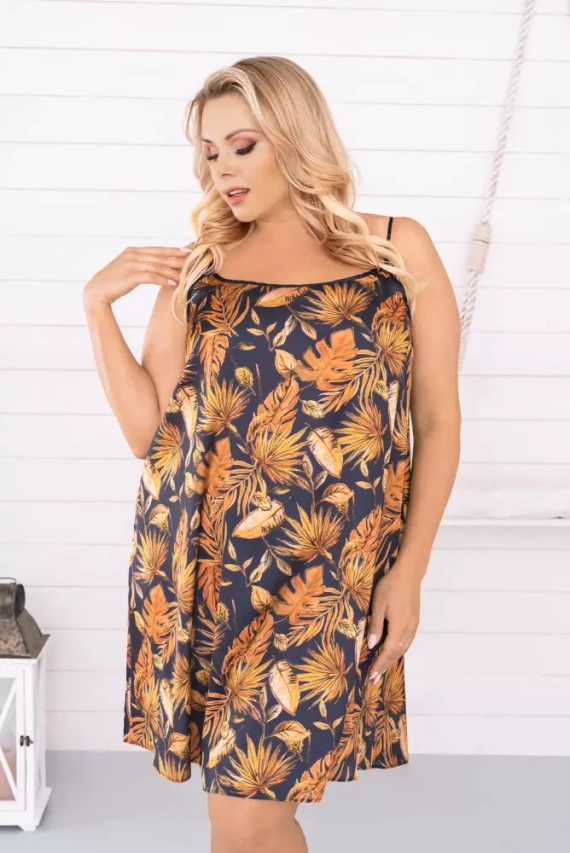 Monstera női ing, slim-fit Italia Fashion - nyomtatás