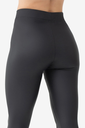44123 Leggings New York 02 Gatta Black - Átlátszatlan műbőr leggings, Matowe, sziluett modellezés