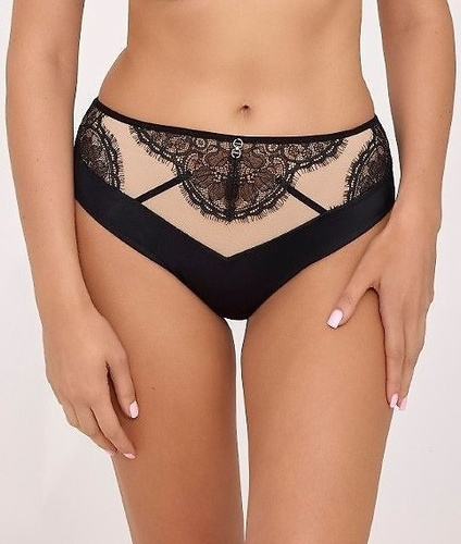 Ava 2229 bugyi - csipke, hálós és pántos, elegáns és kényelmes