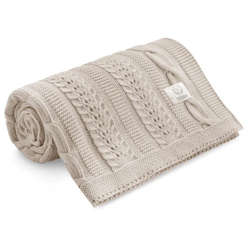 Álomszép bambusztakaró Yosoy napsütötte bézs - puha, lélegző, biztonságos a baba számára