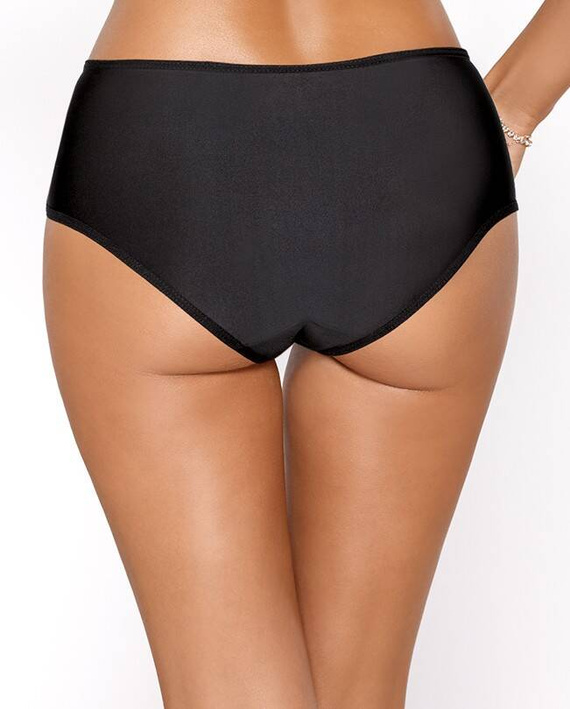 Cynthia Női Paripari magas derekú bugyi - fekete