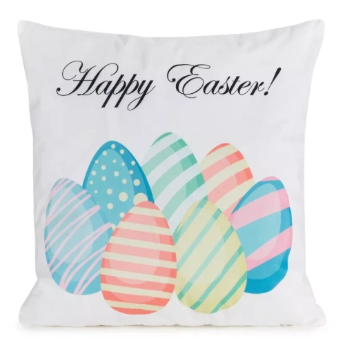 Eurofirany Wiosna 3– dekoratív húsvéti párnahuzat stílusos