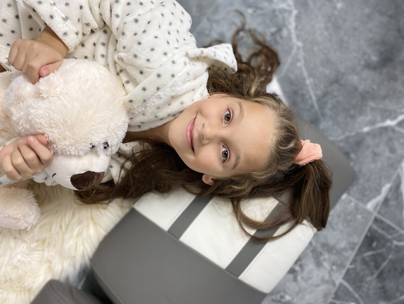 367 Melanie Forex Gyermek fürdőköpeny - ekrü színű