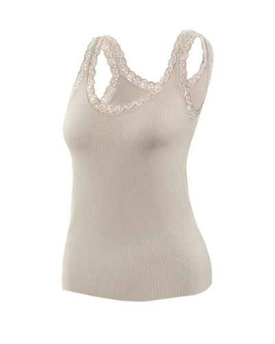 Sesto Senso 6109 női top csipkével varrás nélküli rugalmas kényelmes sabia