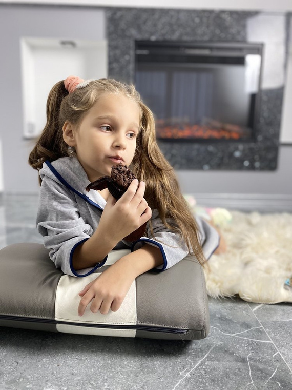 374 / 375 Desiree gyermek fürdőköpeny - szürke