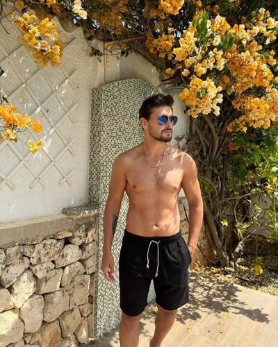 Leader Férfi rövidnadrág olasz divat-fekete