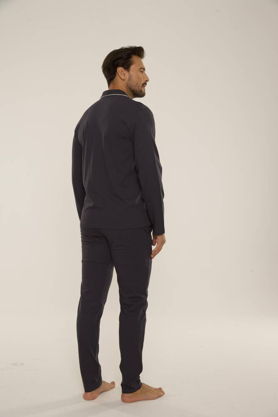 729 Norberto Férfi pizsama De Lafense - grafit